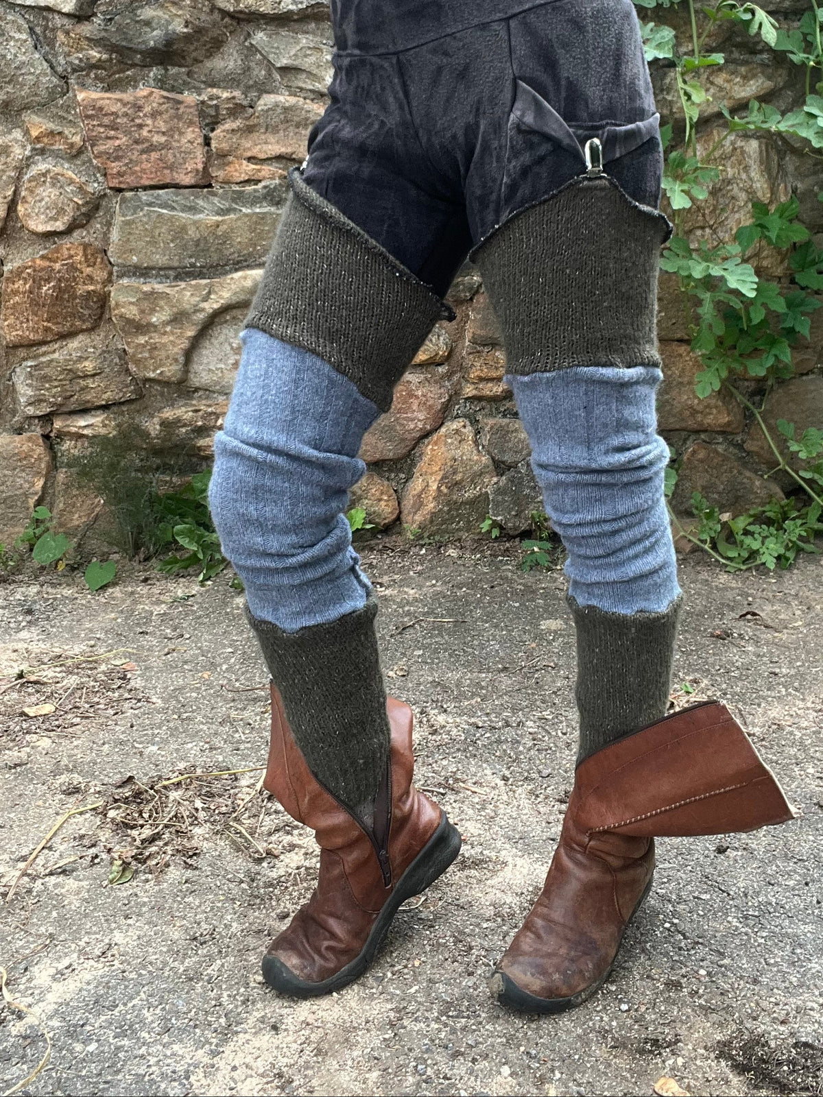 Earth & Sky Sweater Legwarmers