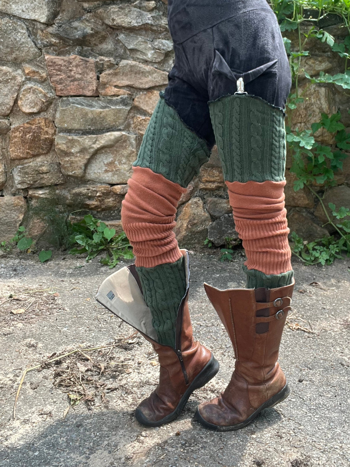 Cedar & Citrus Sweater Legwarmers