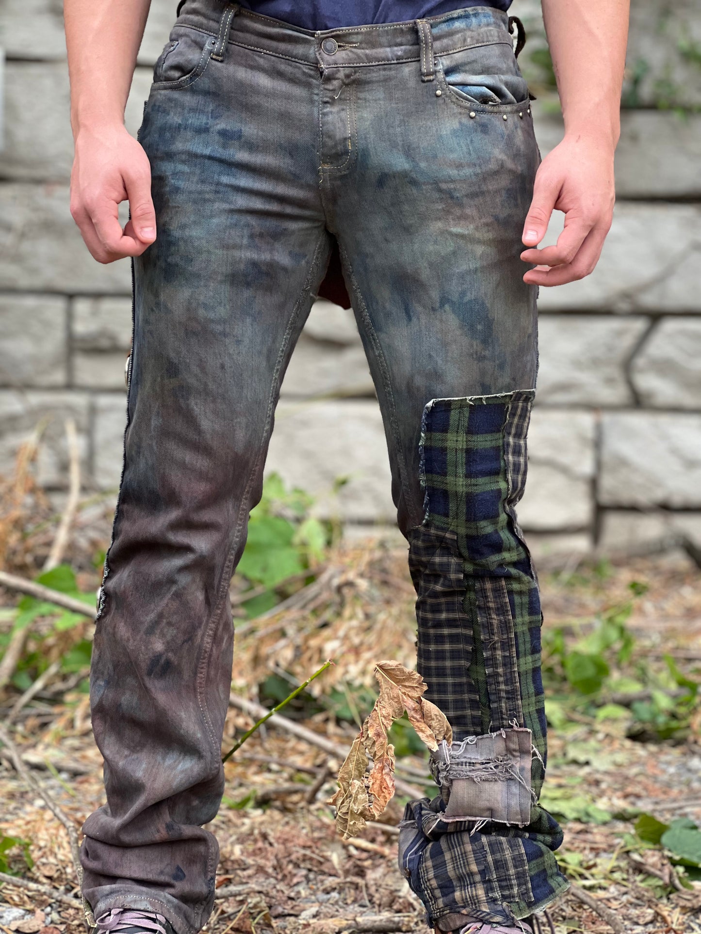 Patched Apocalyptic Pants