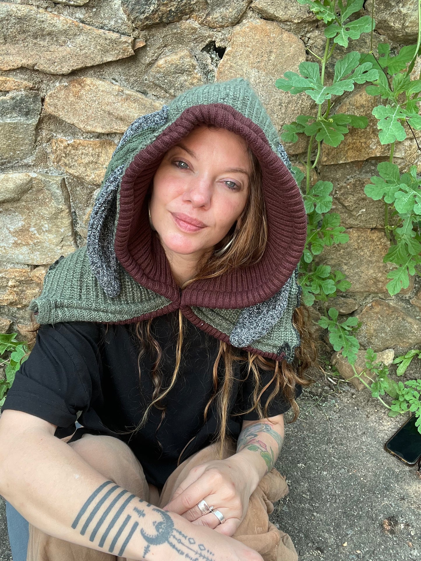 Earth Bunny Ear Hood