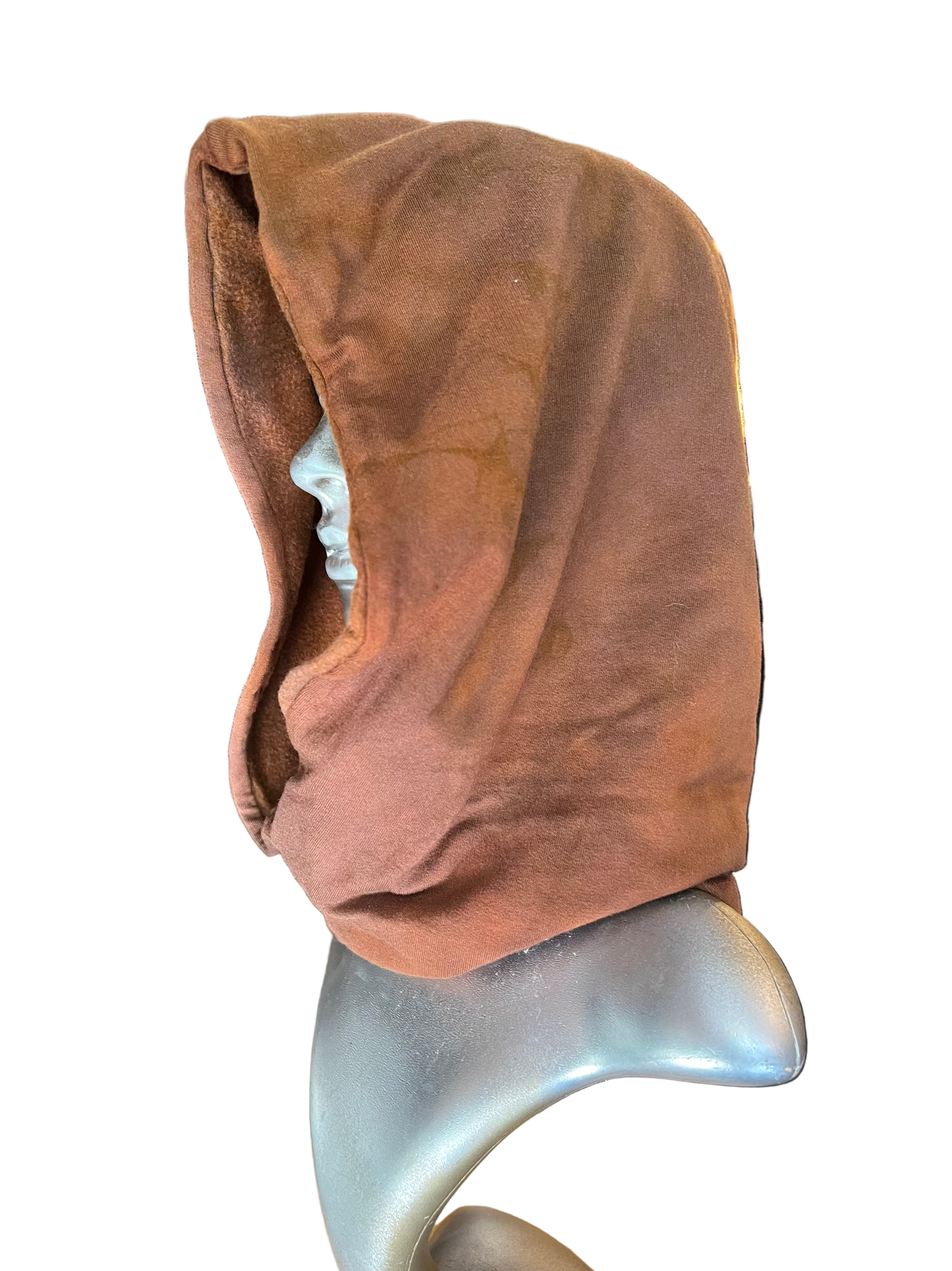 Dyed Mars Bamboo Fleece Veil Hood