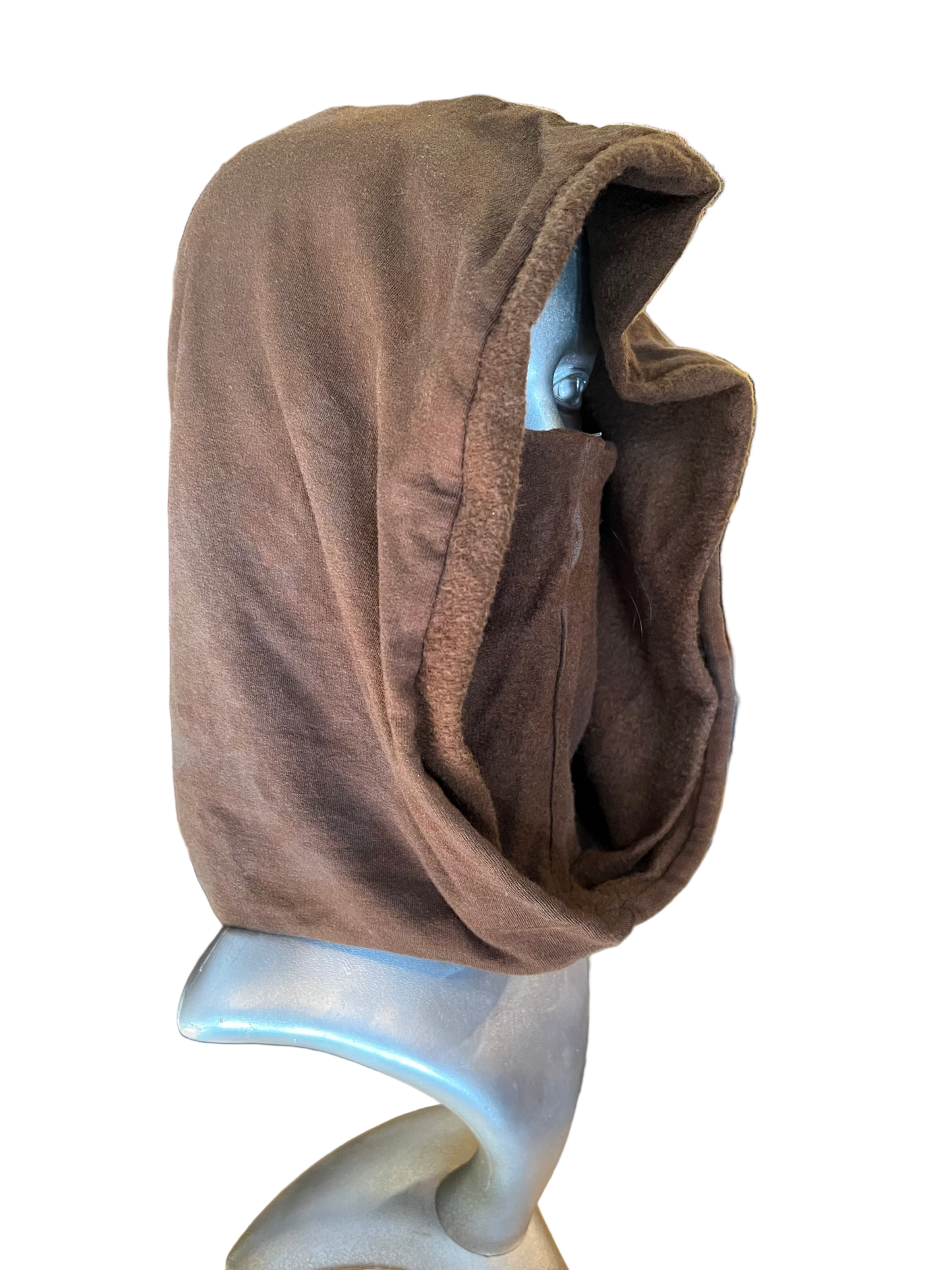 Dyed Earth Bamboo Fleece Veil Hood