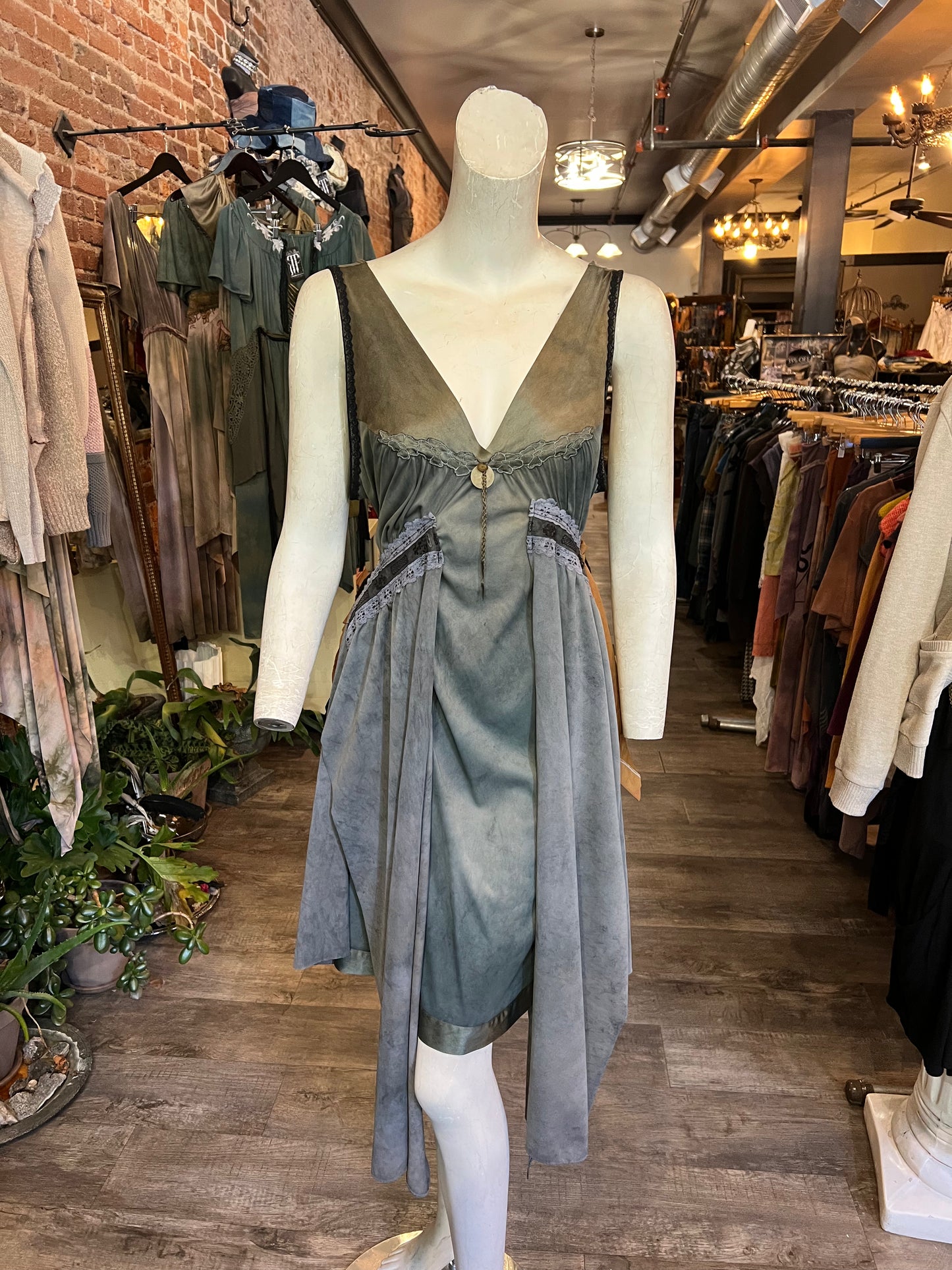 Ocean Rust Faerie Dress