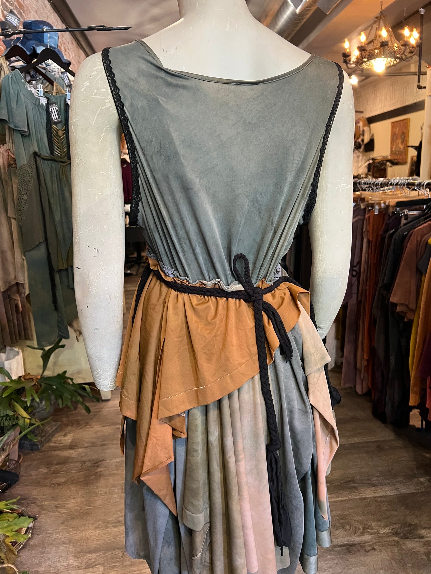 Ocean Rust Faerie Dress