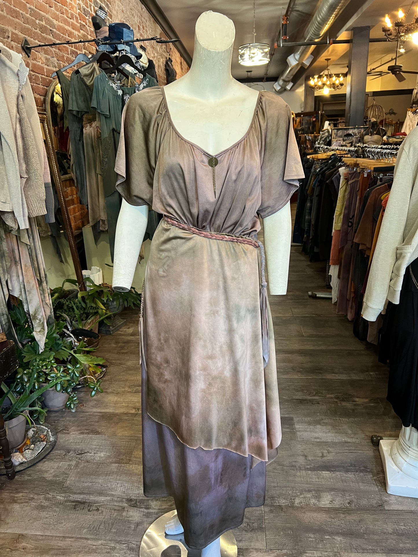 Mauve Maiden Faerie Dress