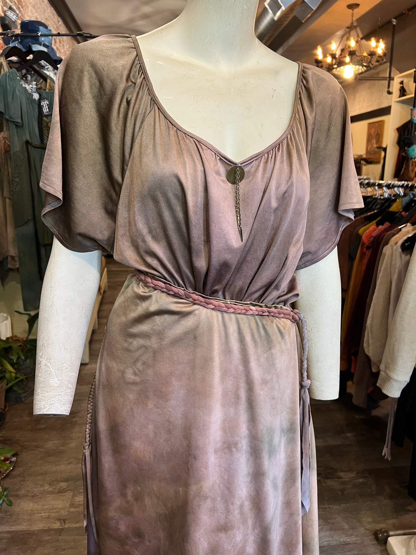 Mauve Maiden Faerie Dress