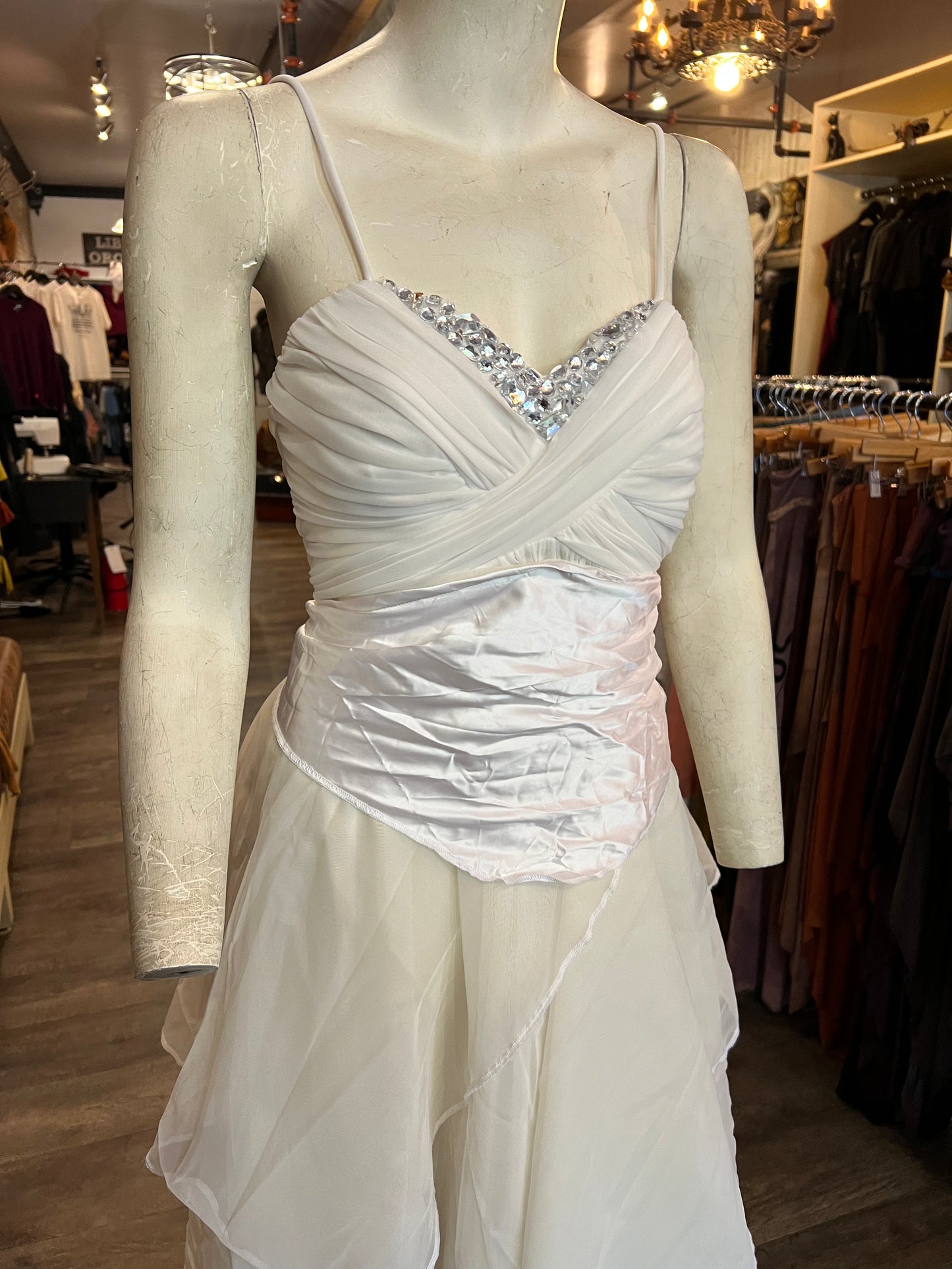 Ivory She-Wolf Goddess Dress