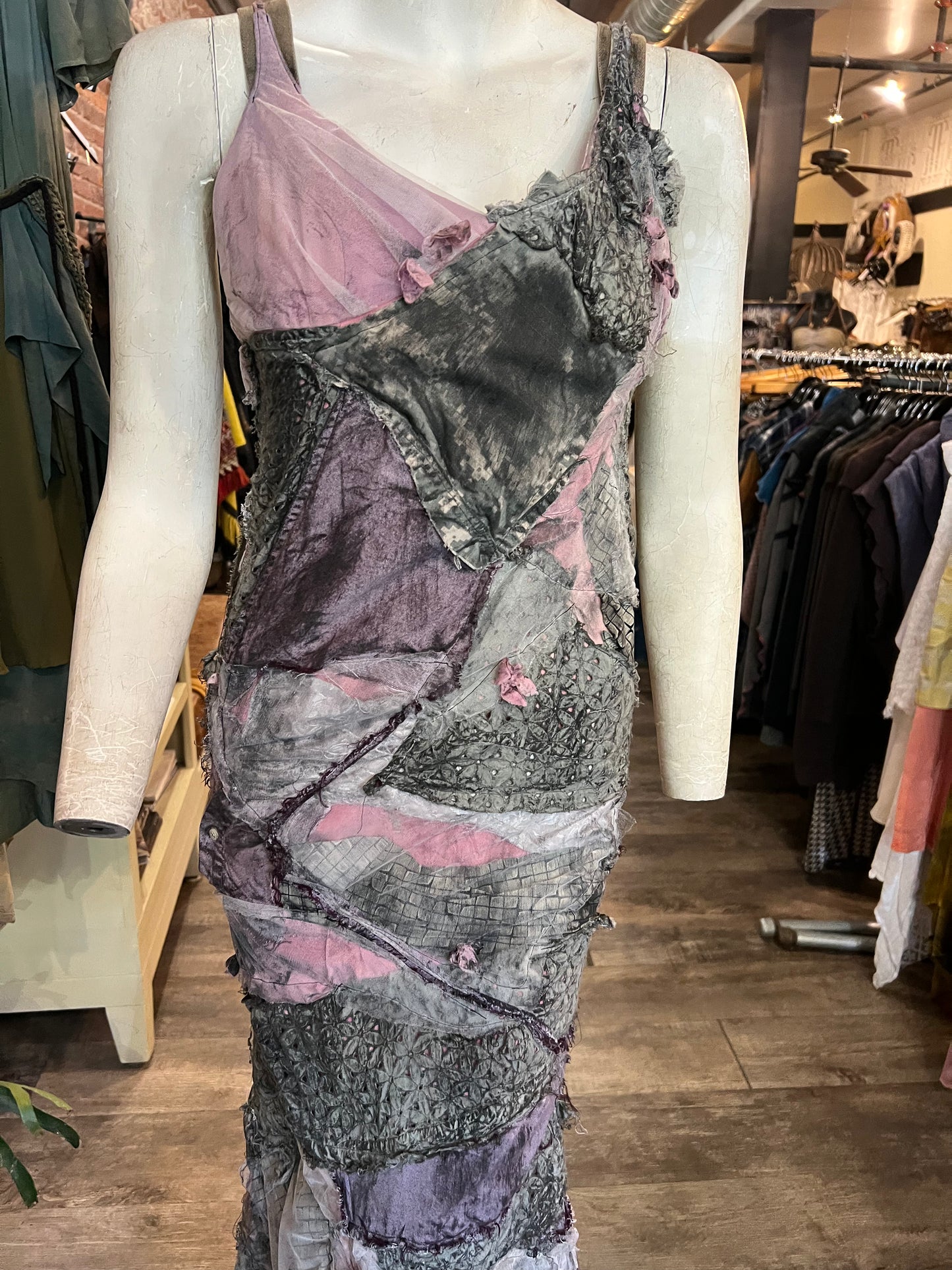 Patwork Priestess Goddess Dress