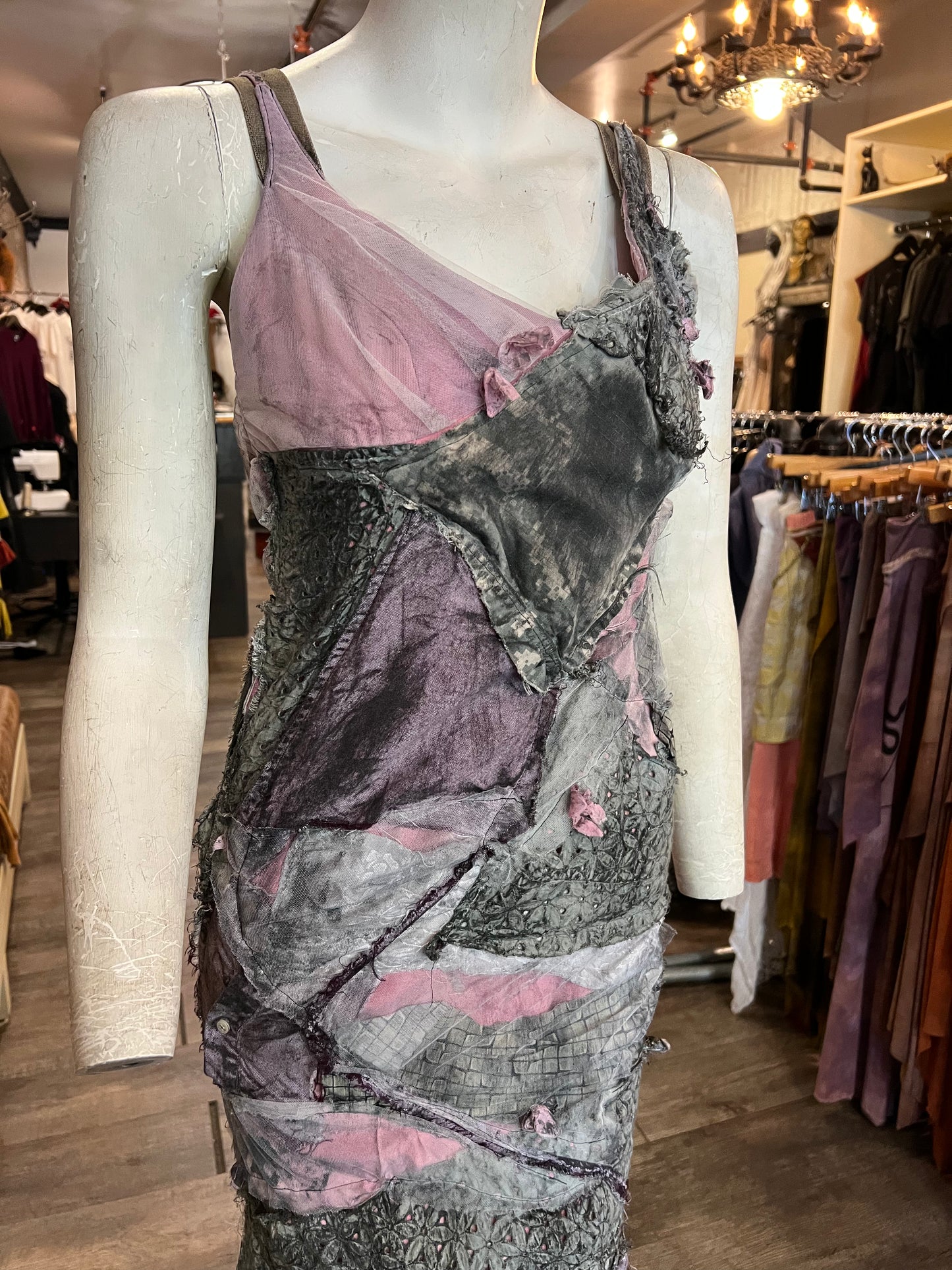 Patwork Priestess Goddess Dress