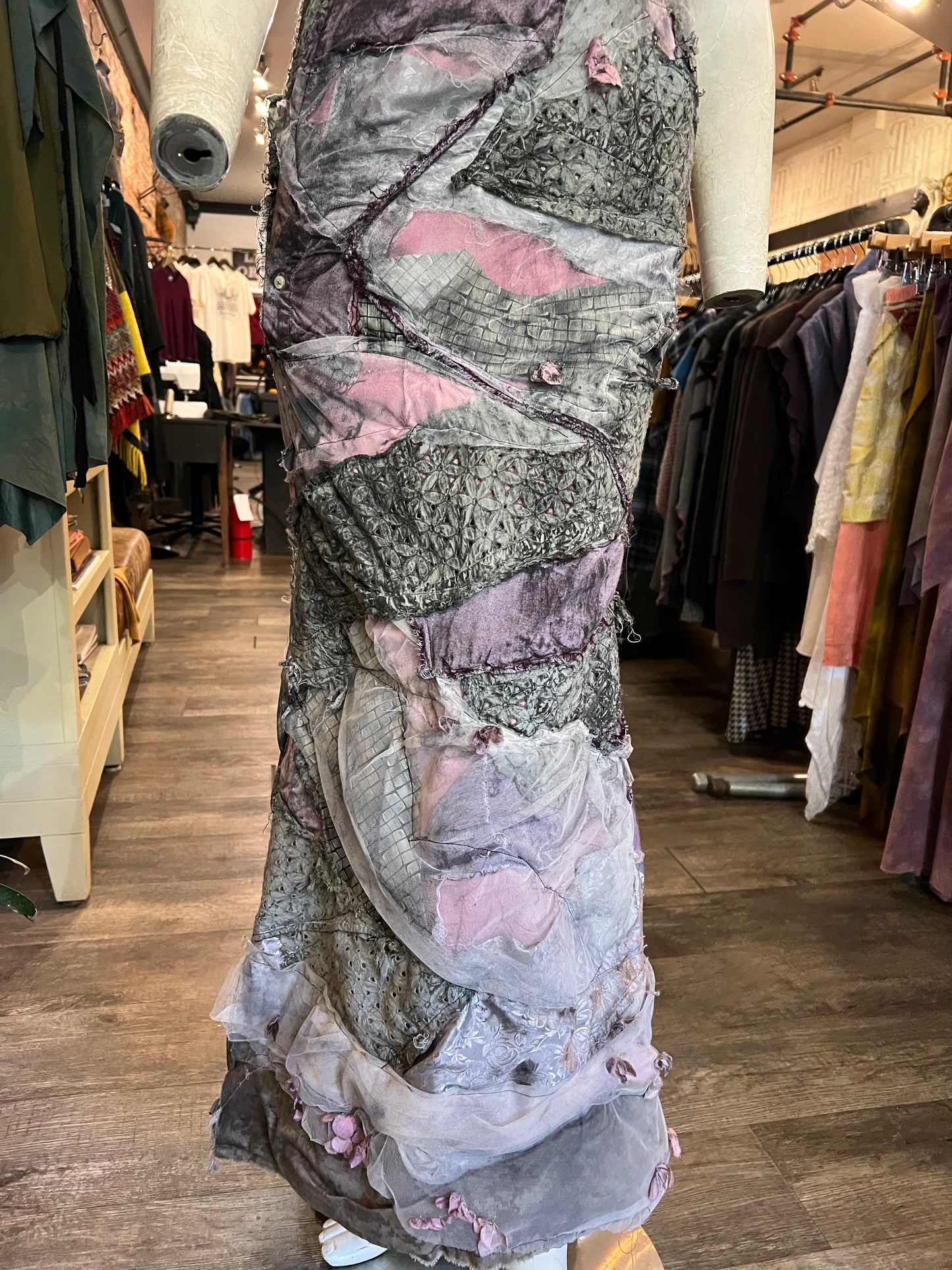 Patwork Priestess Goddess Dress