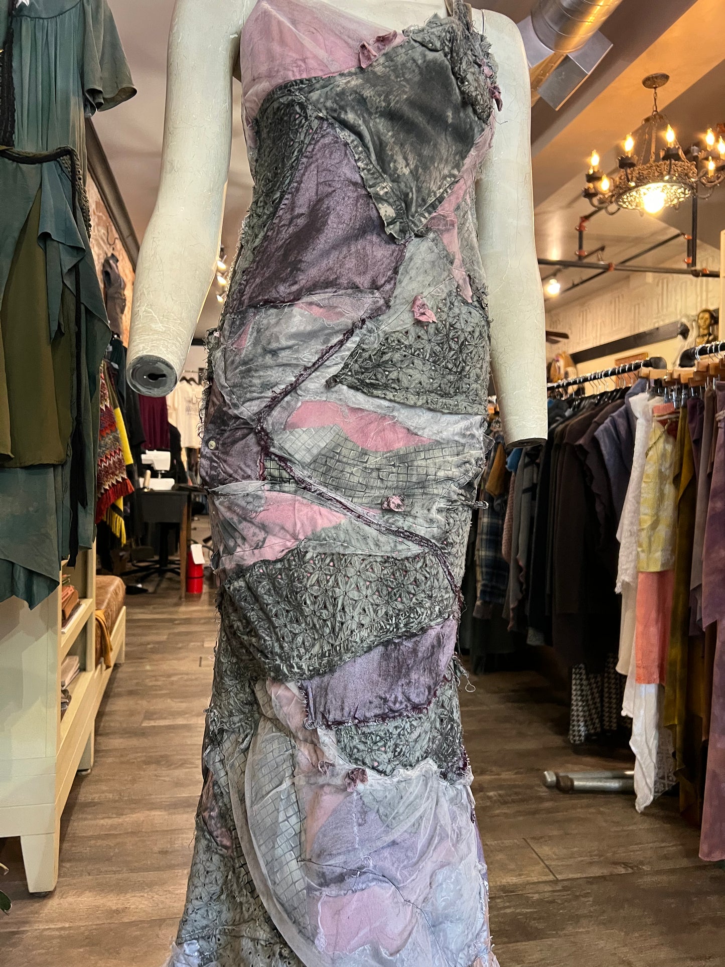 Patwork Priestess Goddess Dress