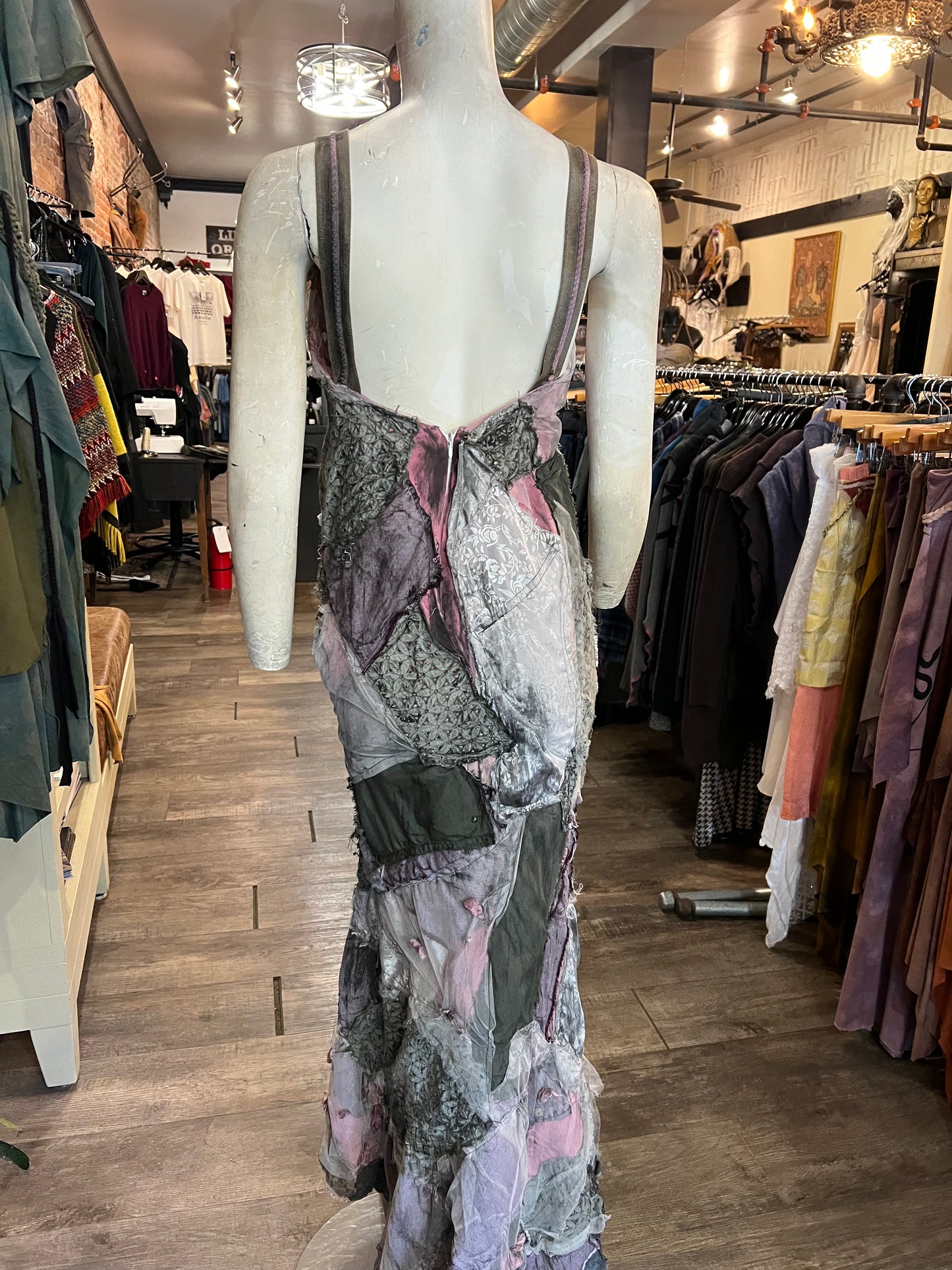 Patwork Priestess Goddess Dress