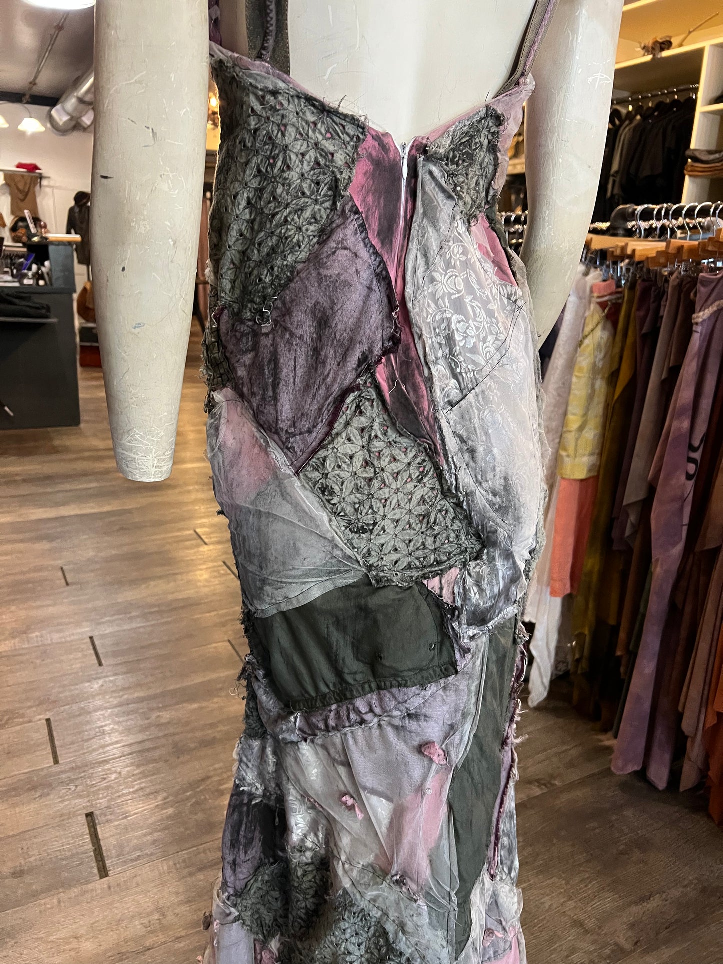 Patwork Priestess Goddess Dress