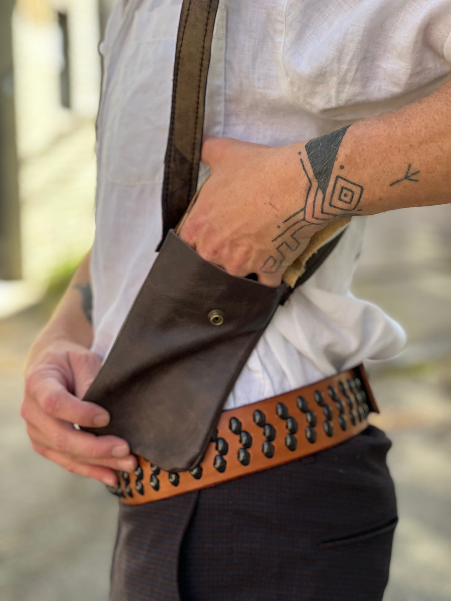 Leather Shoulder Pocket Holster