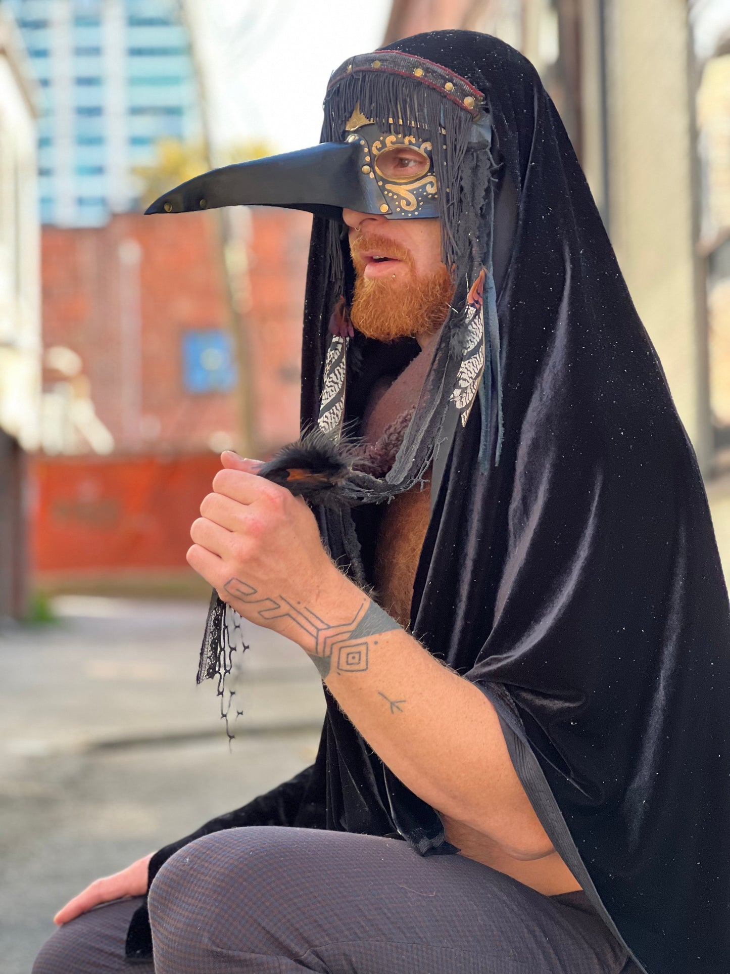 Plague Doctors Mask & Shroud