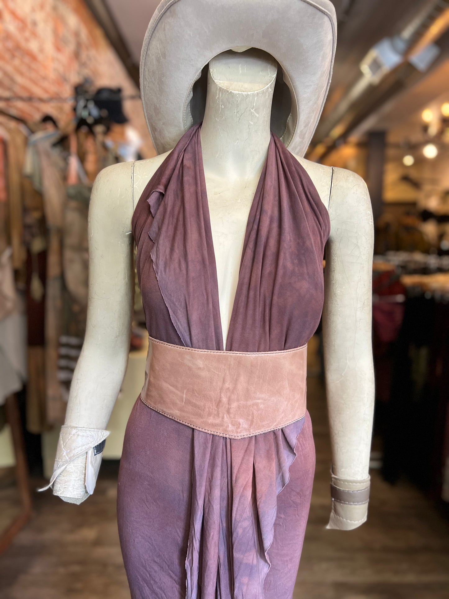 Diamond Reversible Cincher Belt (Sweet Pea & Sage)