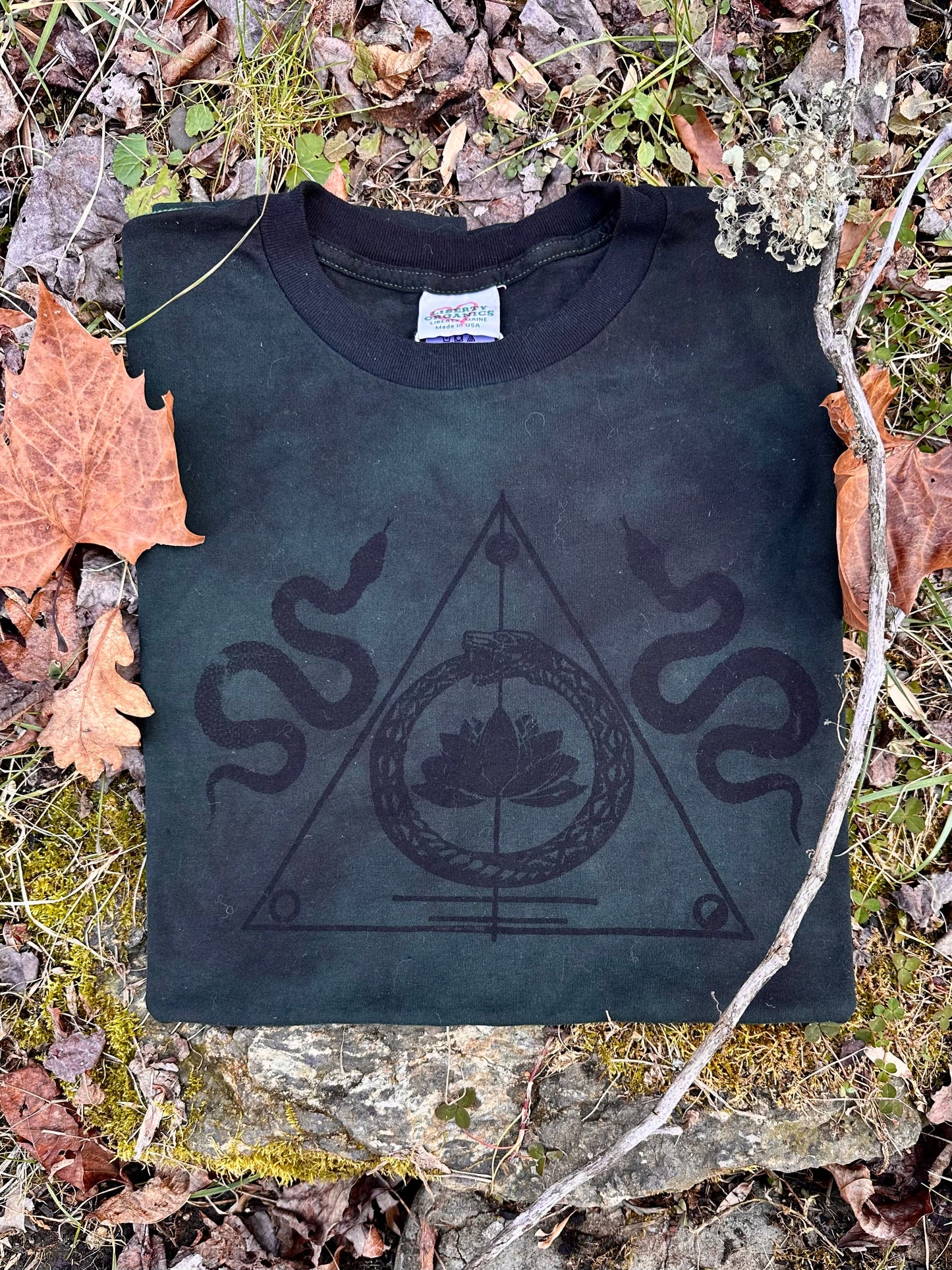 LO - Forest Green Organic T-Shirt