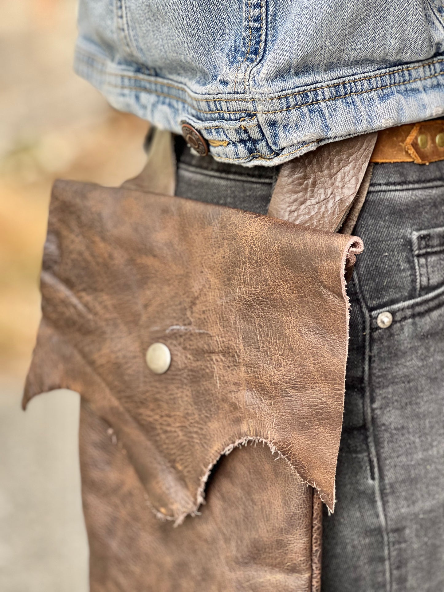 Brown Slide Pouch v.2