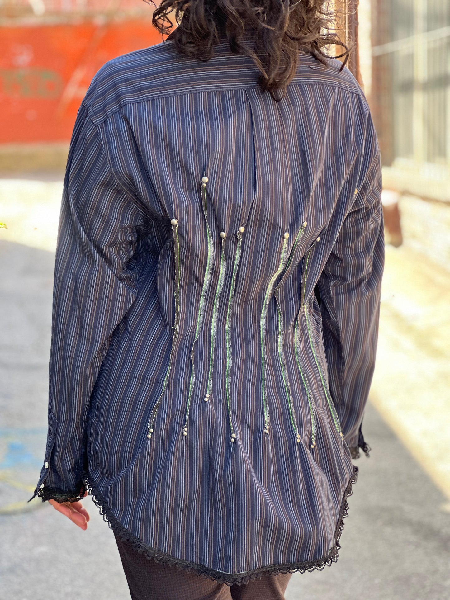 Jester Serged Button Down