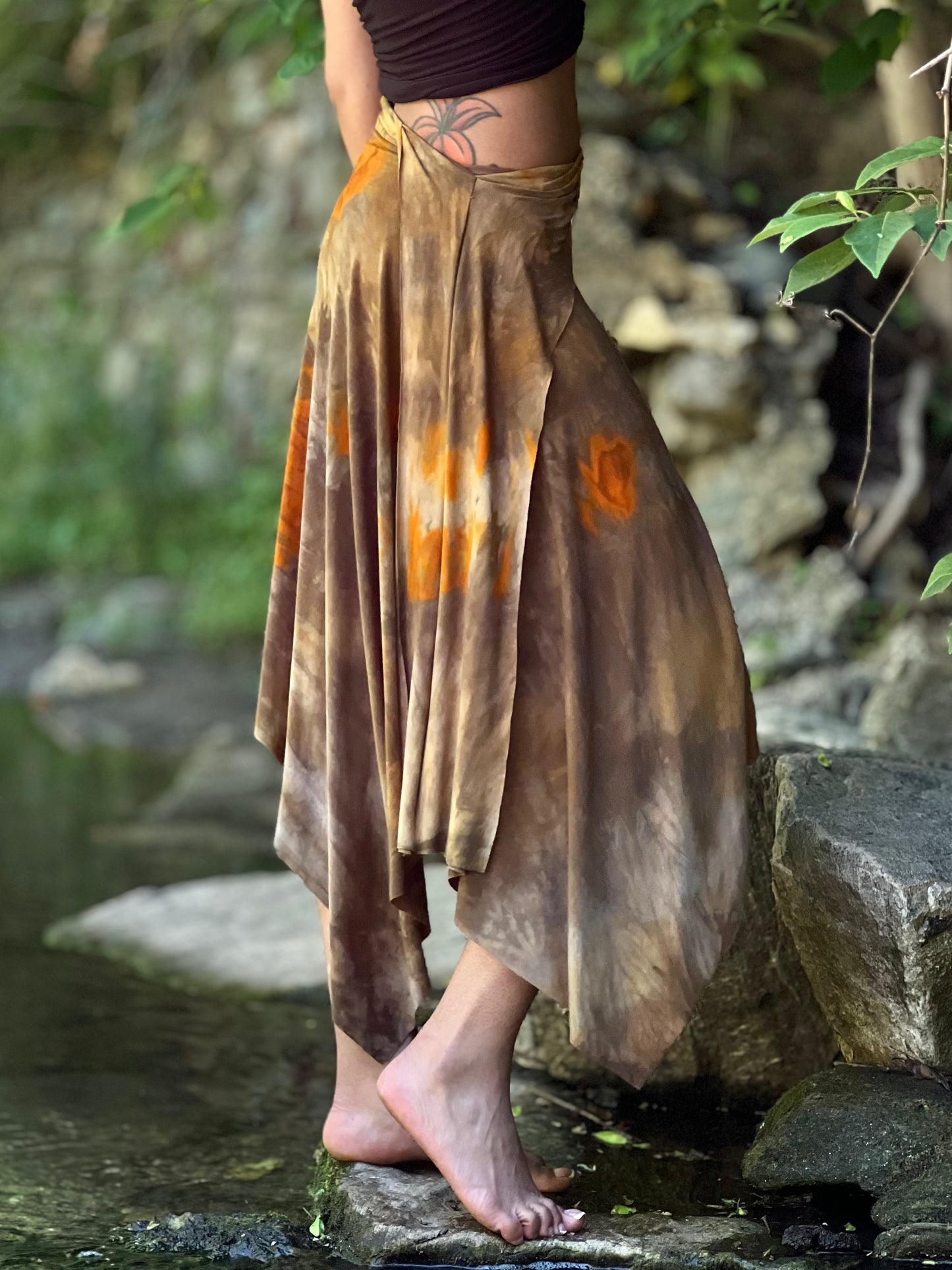 Tropical Camo Athena Minxi Skirt (XS/SM)