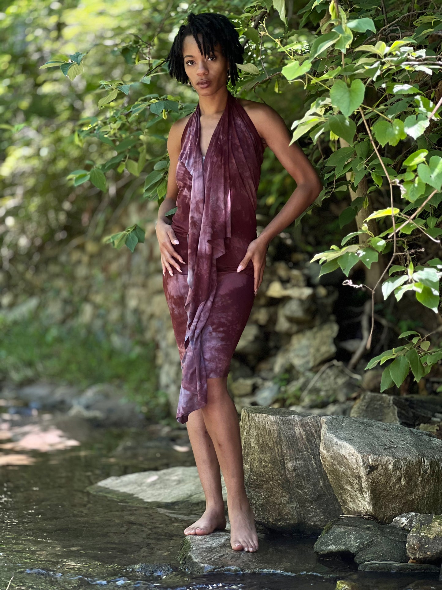 MoonBerry Dyed Athena Dress (XS - SM)