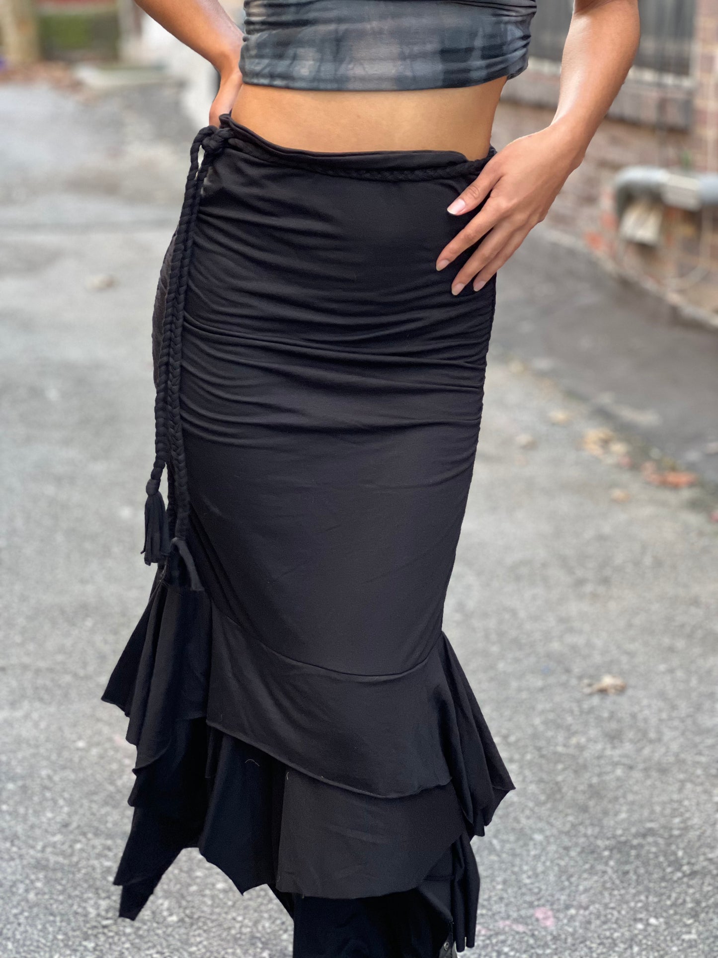 Obsidian Mermaid Skirt