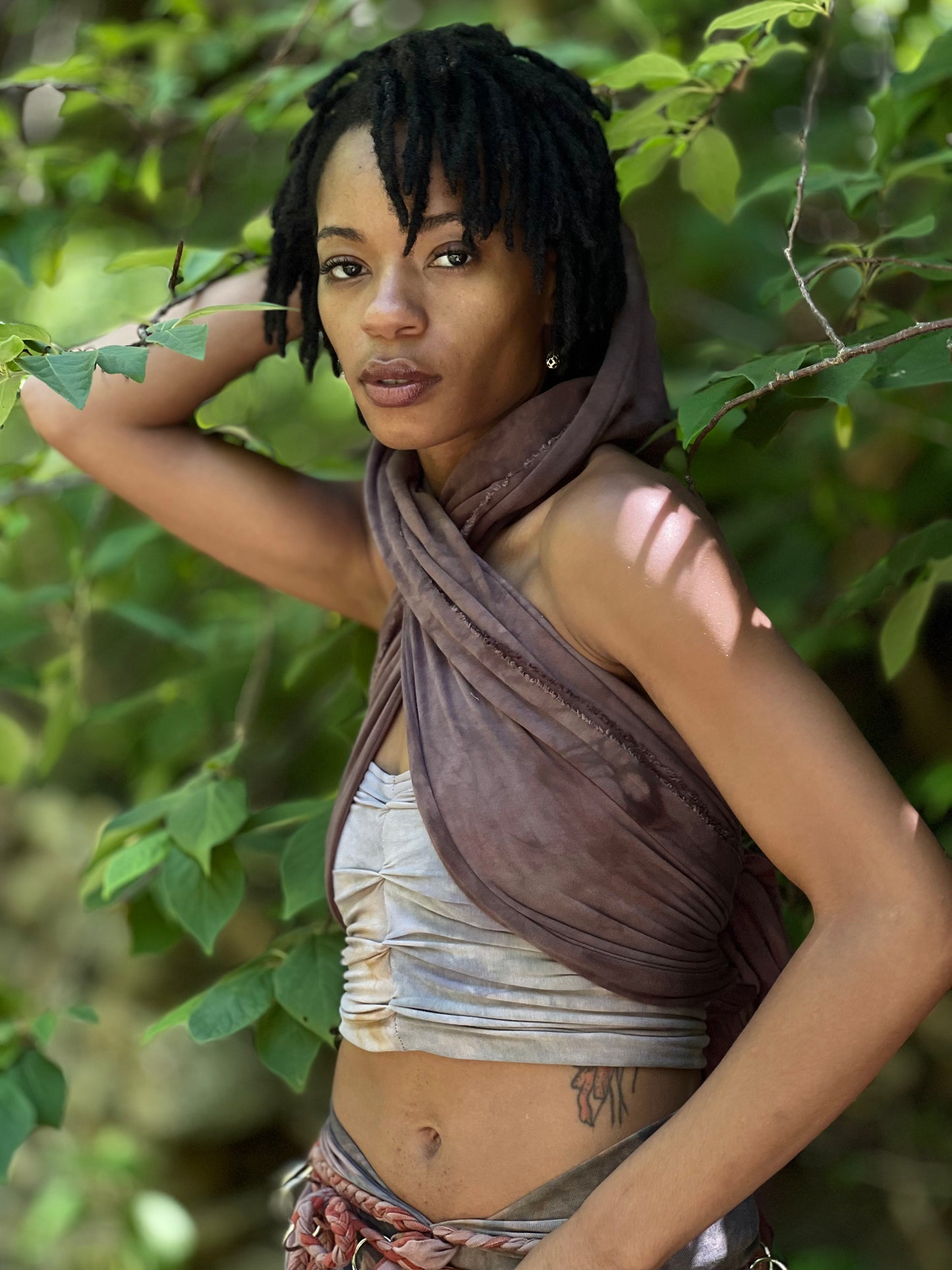 Dusty Lavender Athena Hood