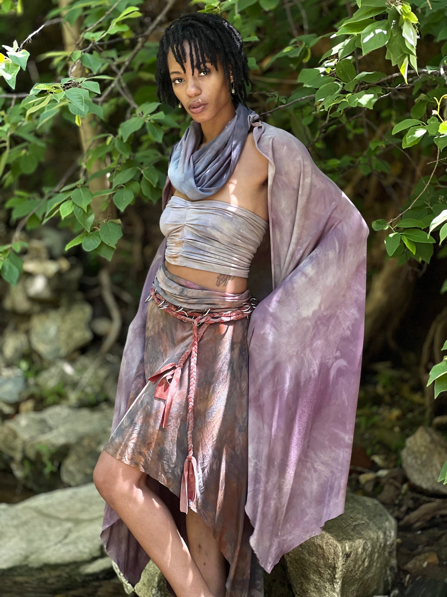 Athena Wrap Dress / Cape