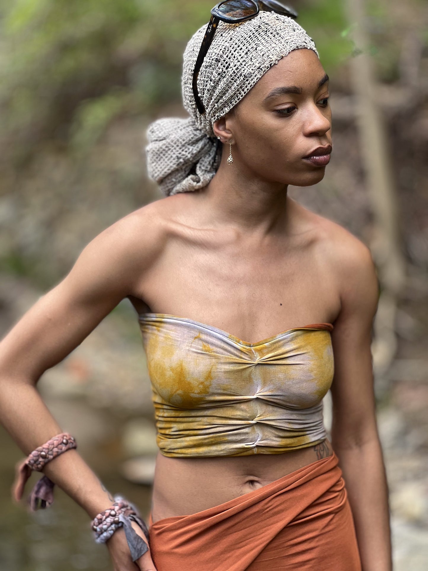 Thunder Dyed Reversible Bandeau