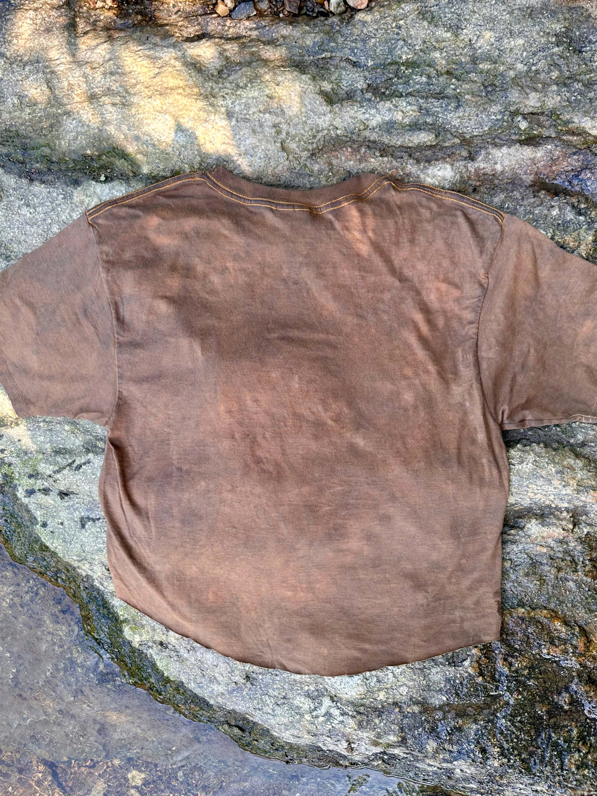 LO - Medium - Dyed Rust Earth 'Sigil' Shirt