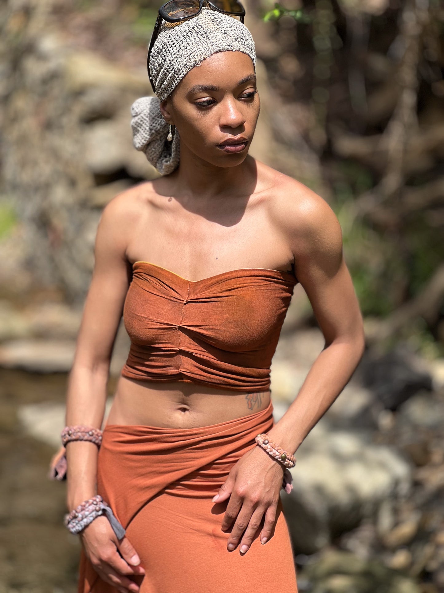 Thunder Dyed Reversible Bandeau