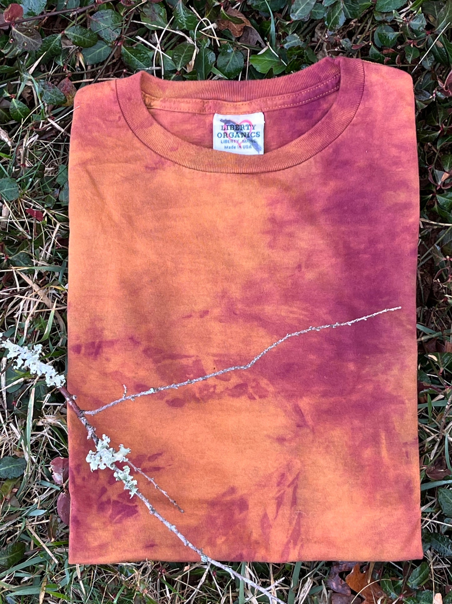 OOAK Dyed Organic Cotton T-shirt 001 Medium