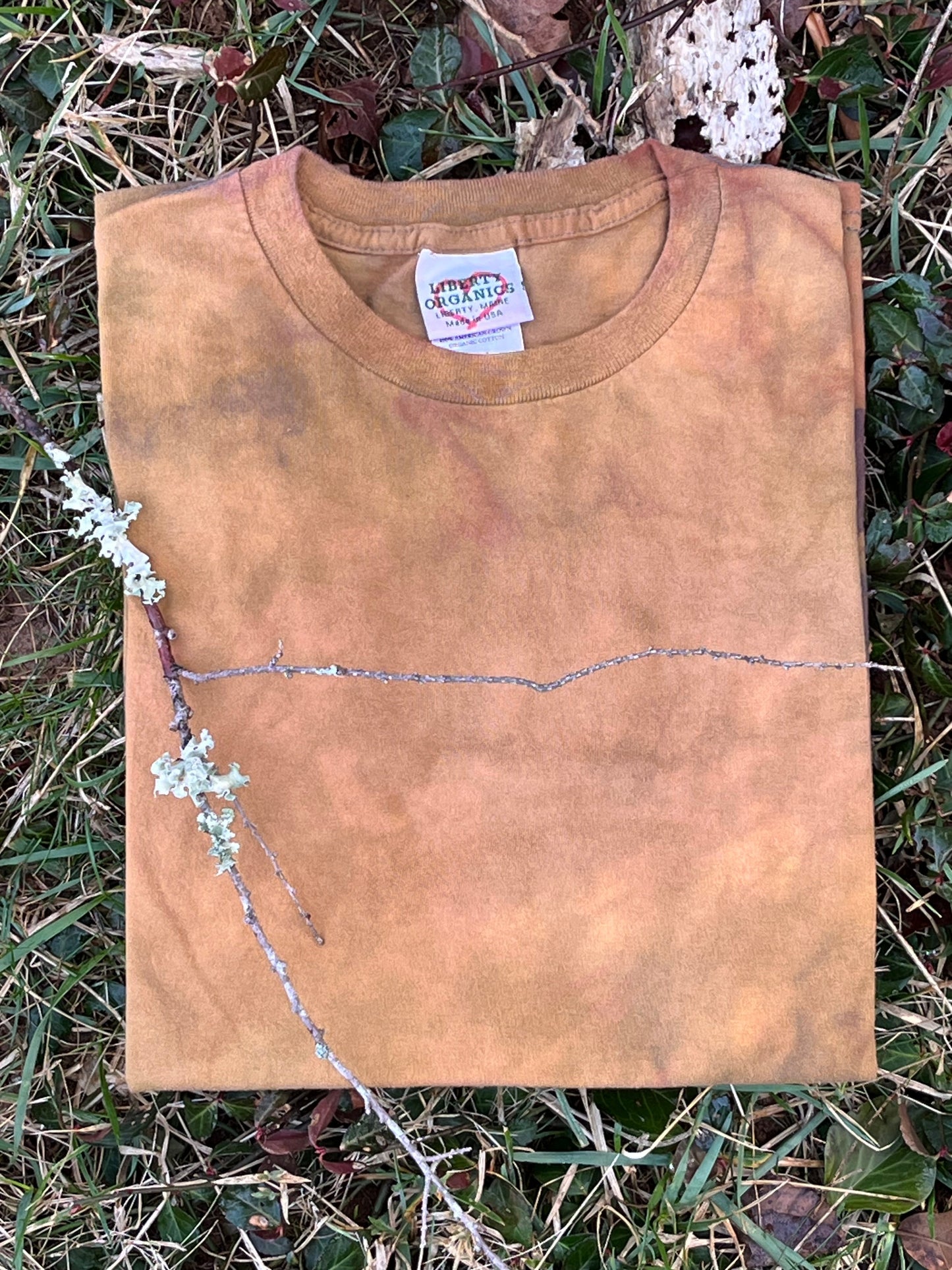 OOAK Dyed Organic Cotton T-shirt 000 Small