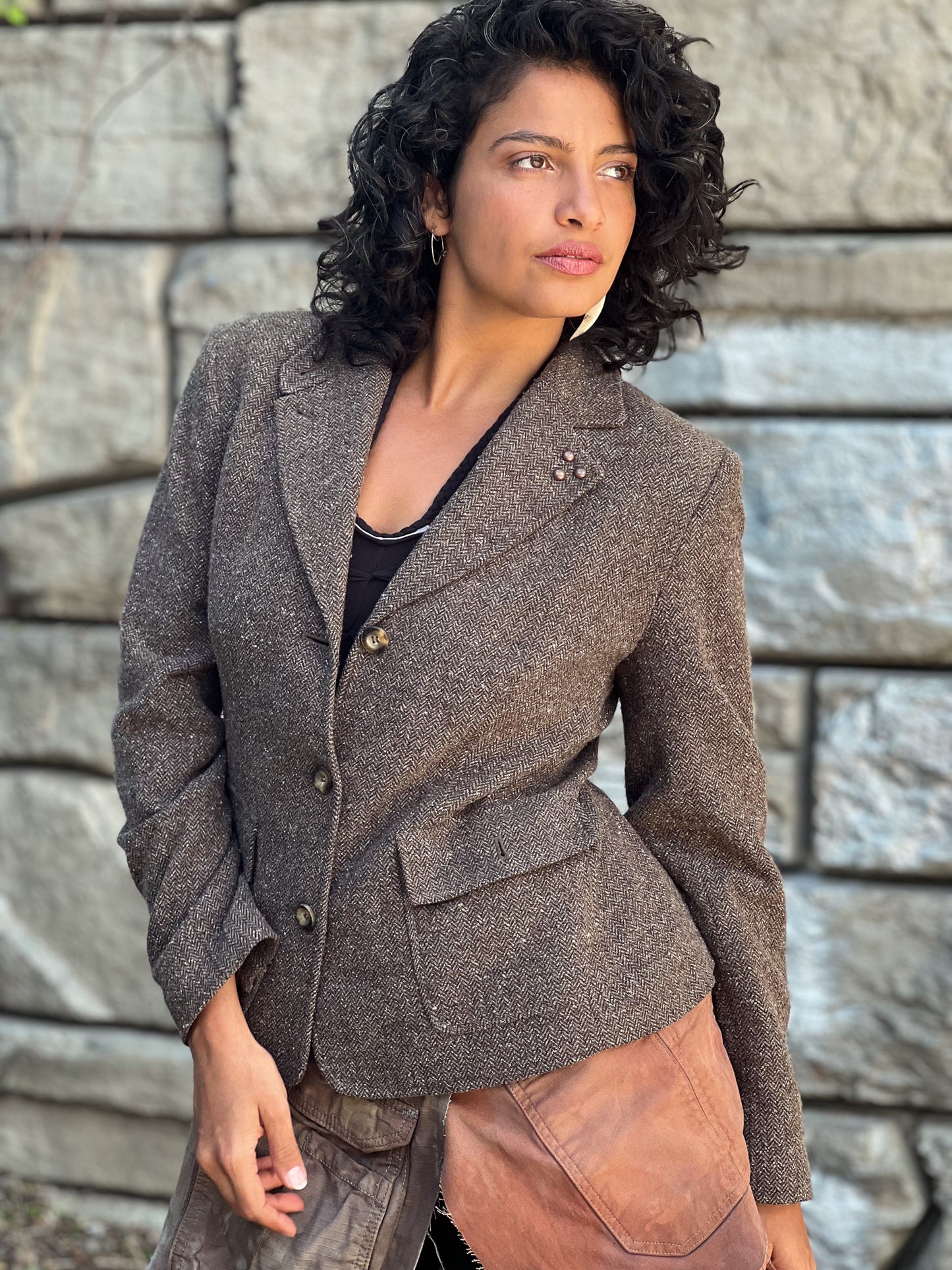 Heart Lover Patched Blazer