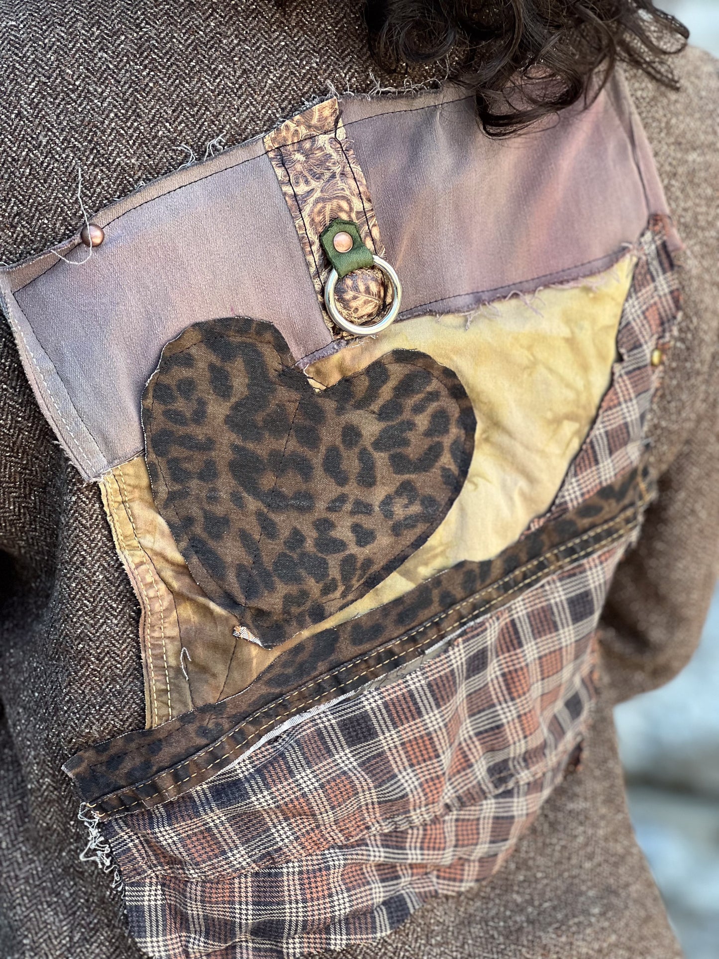 Heart Lover Patched Blazer