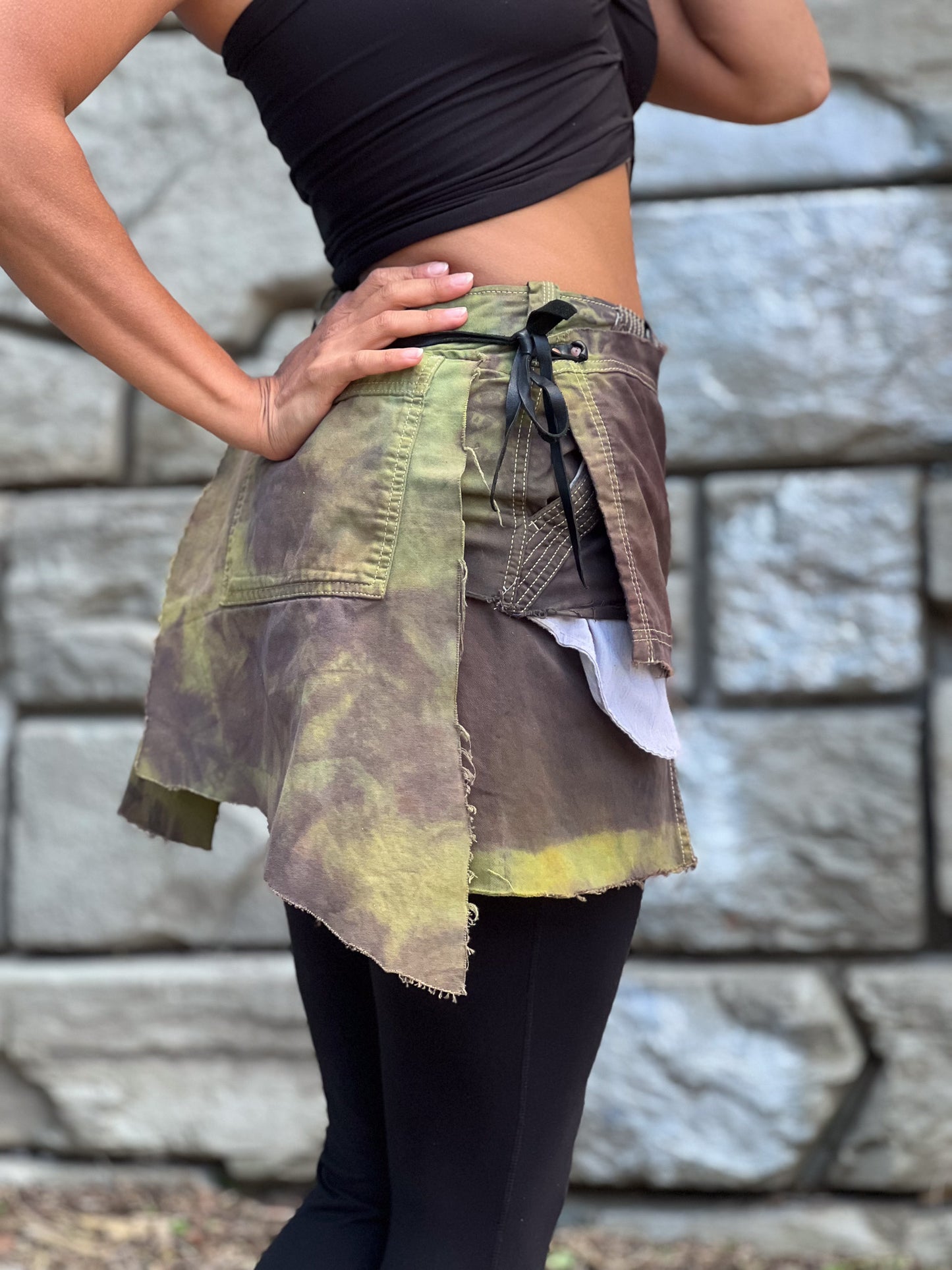 Desert Cargo Mini Skirt