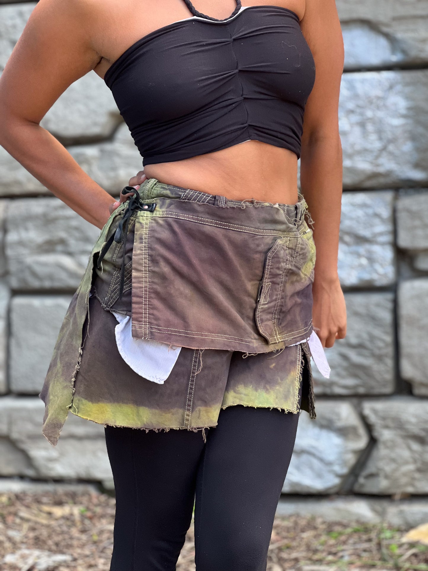 Desert Cargo Mini Skirt
