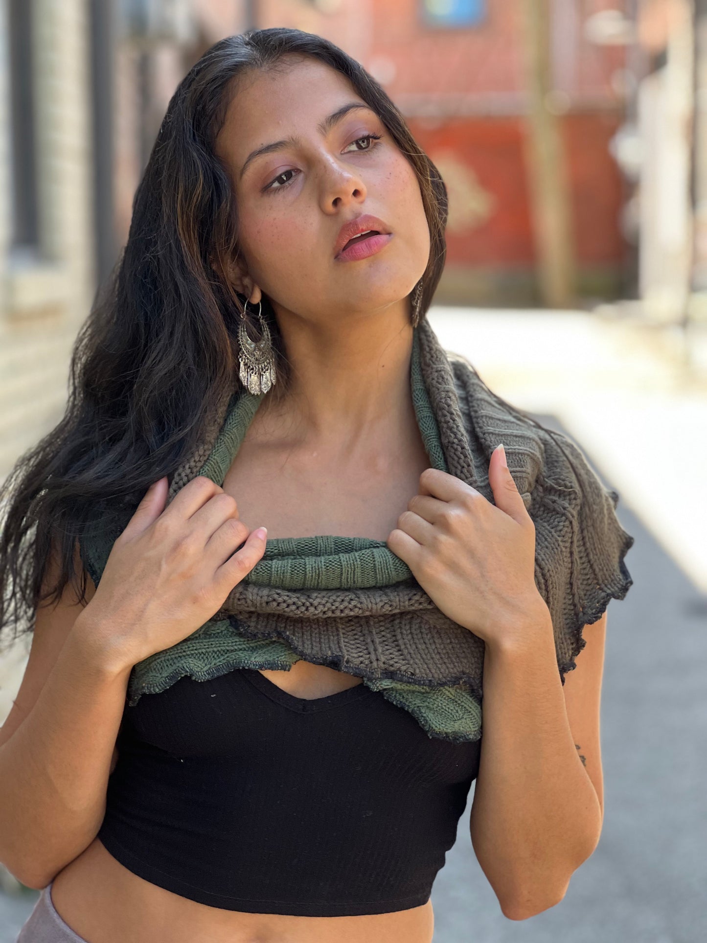 Earth & Pine Sweater Scarf