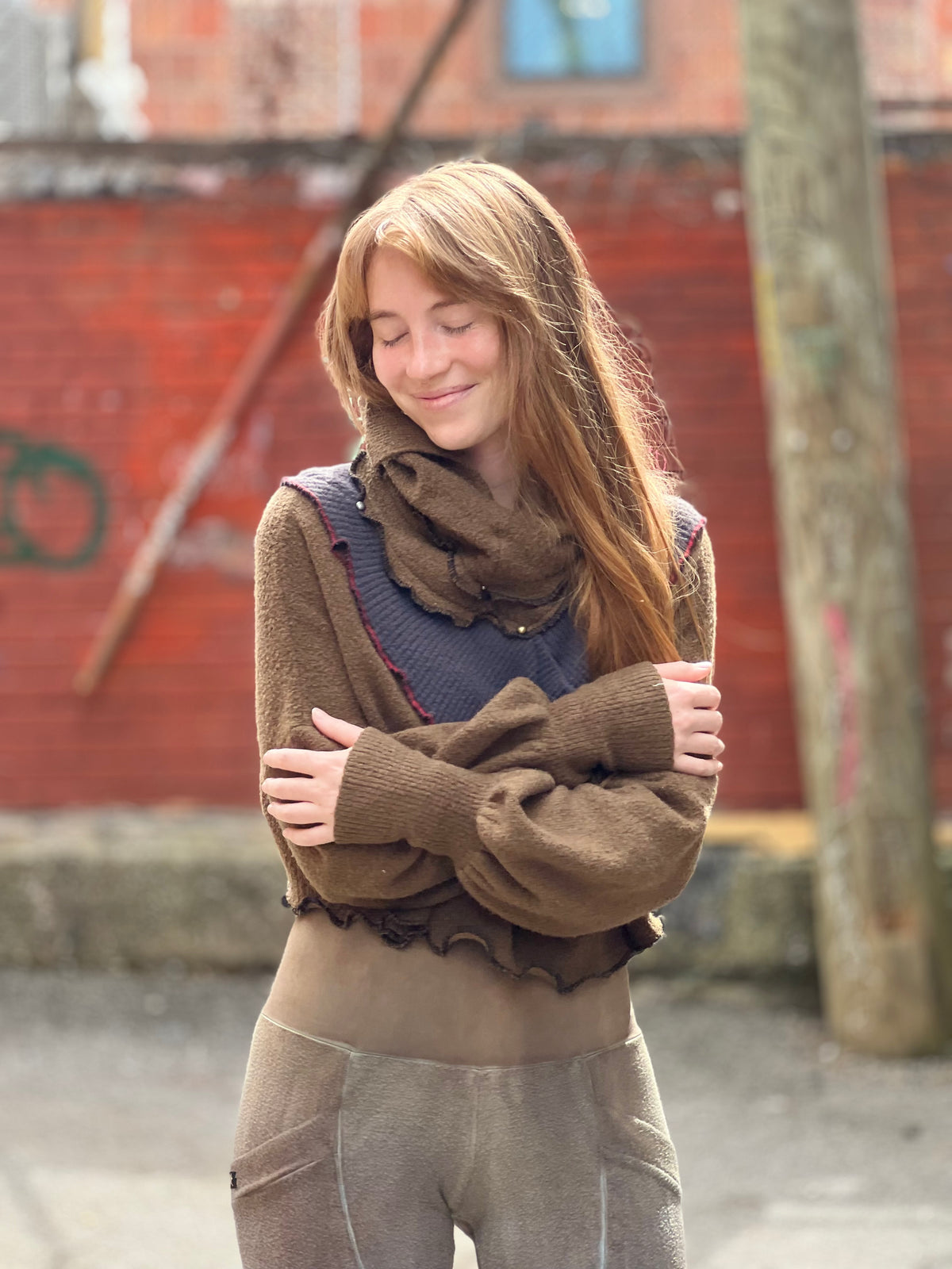 Forest Bark Lux Sweater