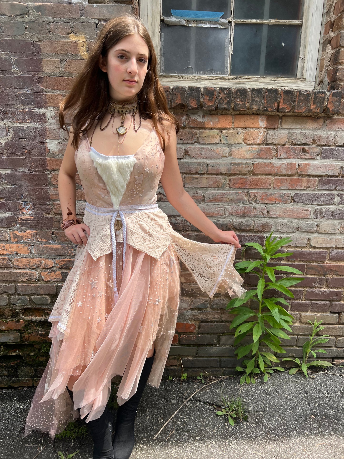 Pastel Rabbit Wonderland Faerie Dress