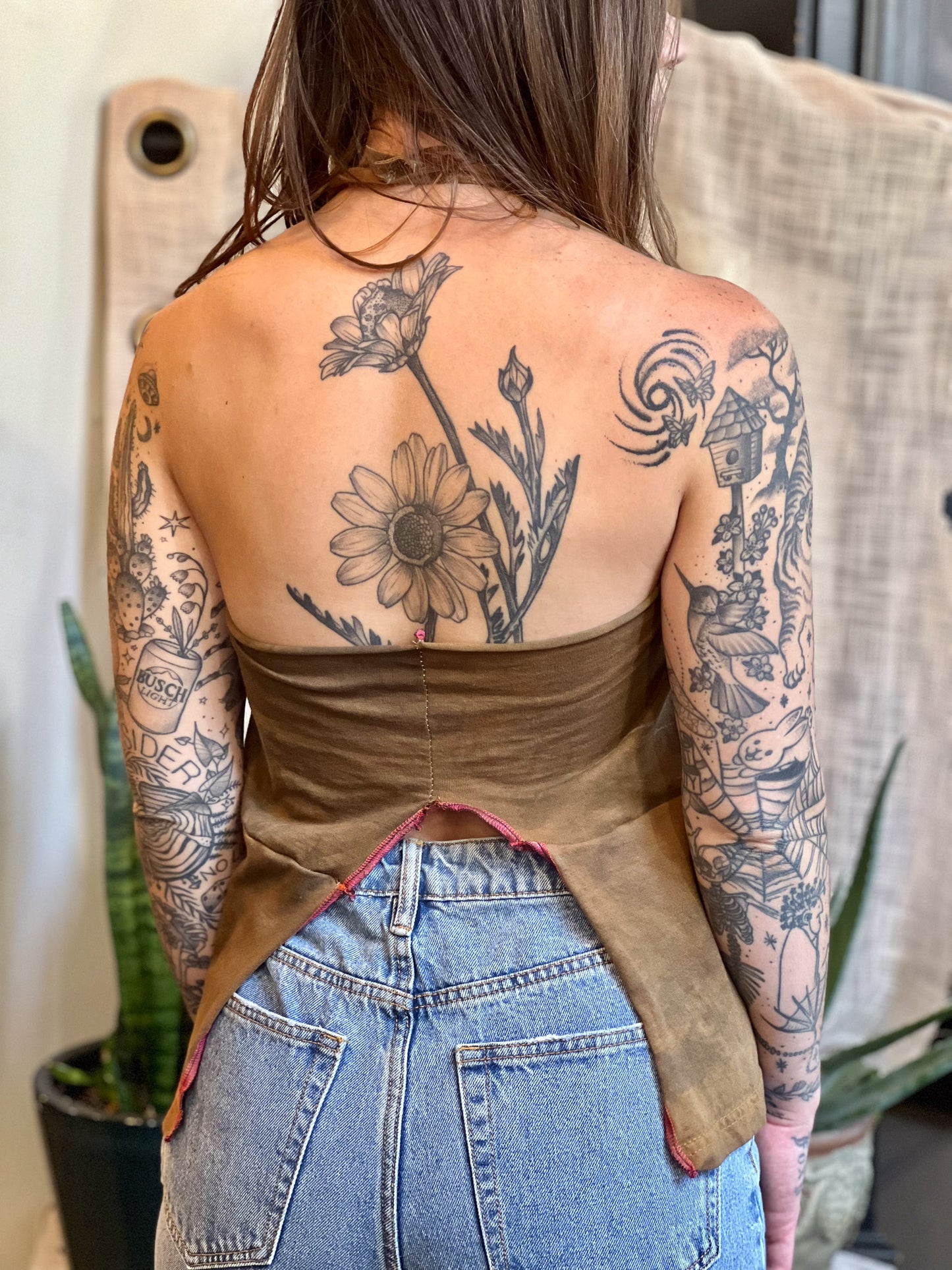 Saturn Halter Top 100% Cotton