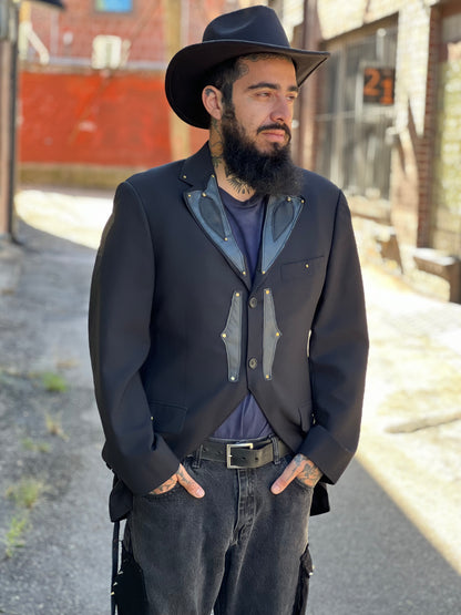 Space Cowboy Black Blazer