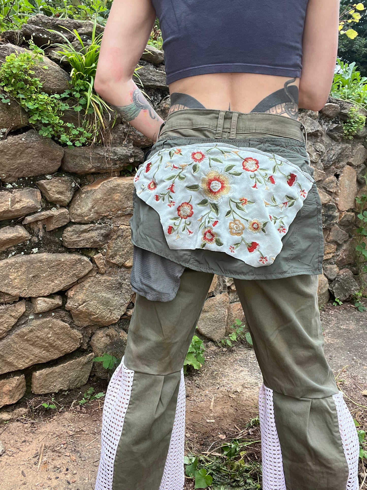 Flower & Flare Pants