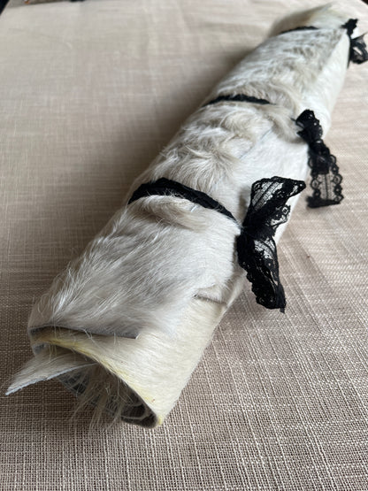 Shaggy Ivory Leather Bundle