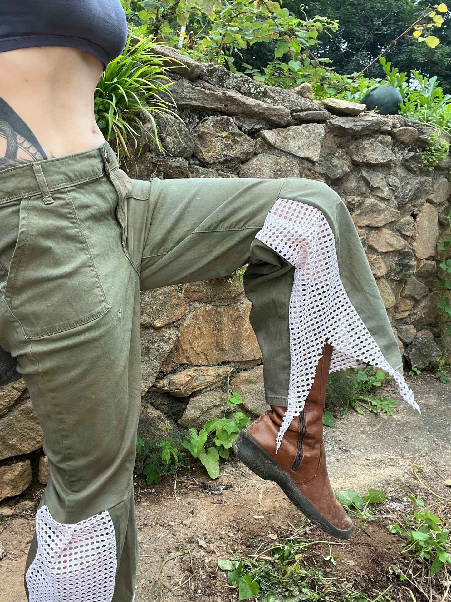 Flower & Flare Pants