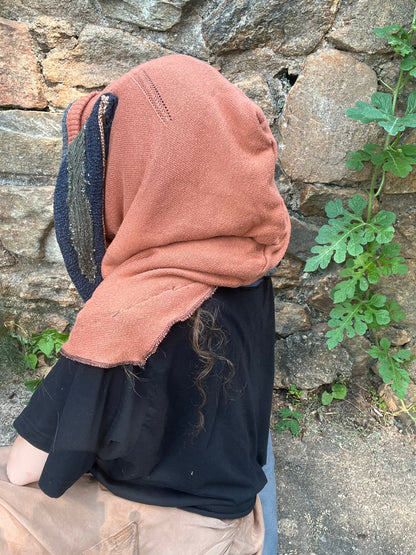 Dreamsicle Bunny Ear Hood
