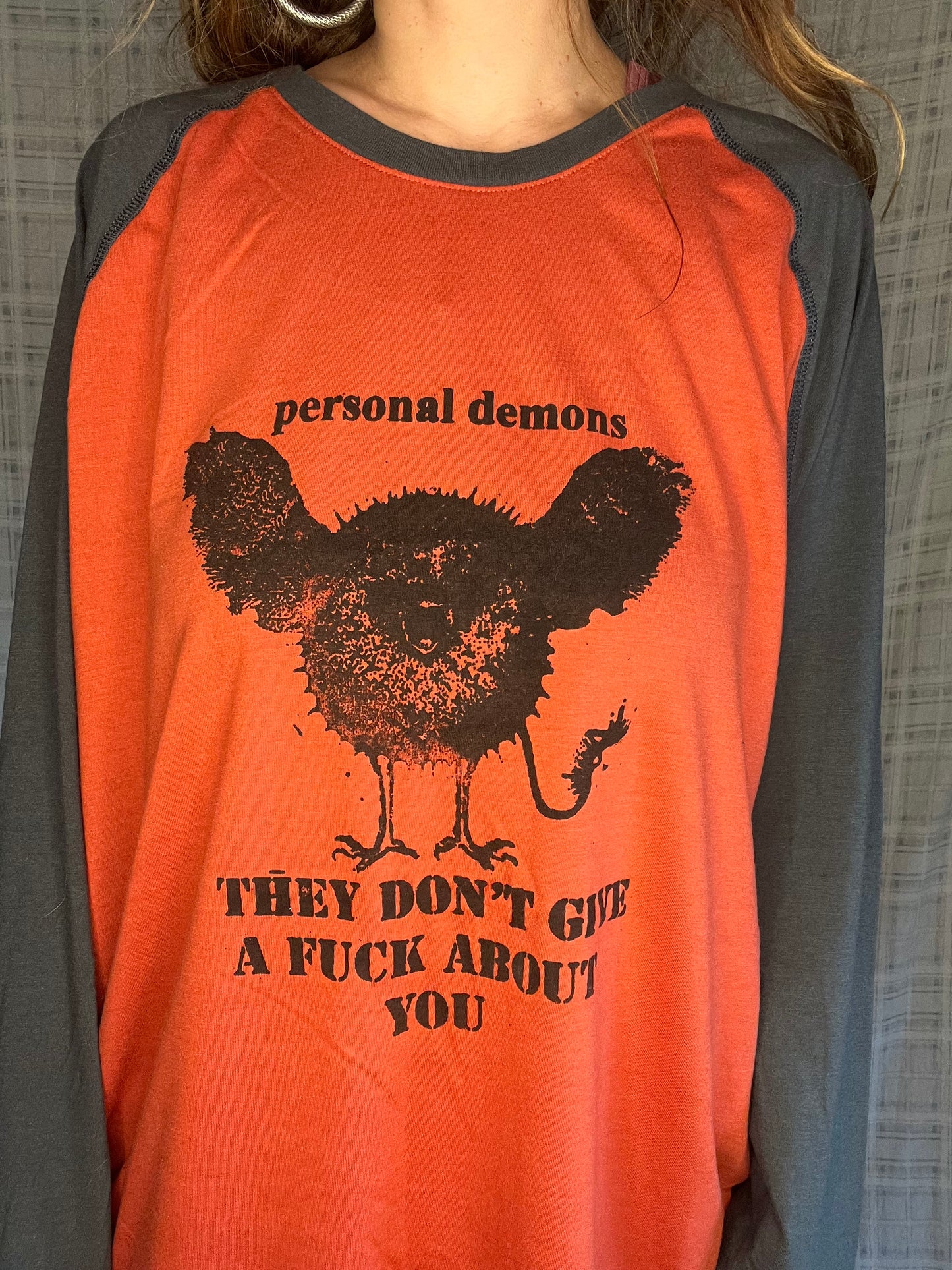 "personal demons" Baseball Tee