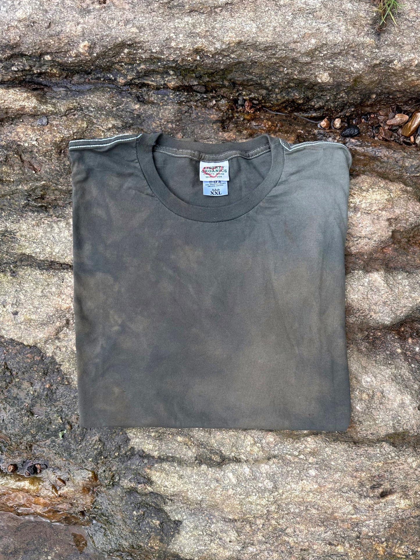 LO - XXL - Dyed Slate Jade Organic Cotton T-Shirt