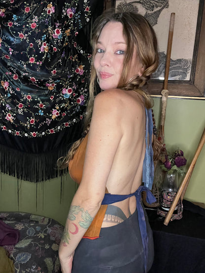 Magma Dyed 100% Cotton Halter Top