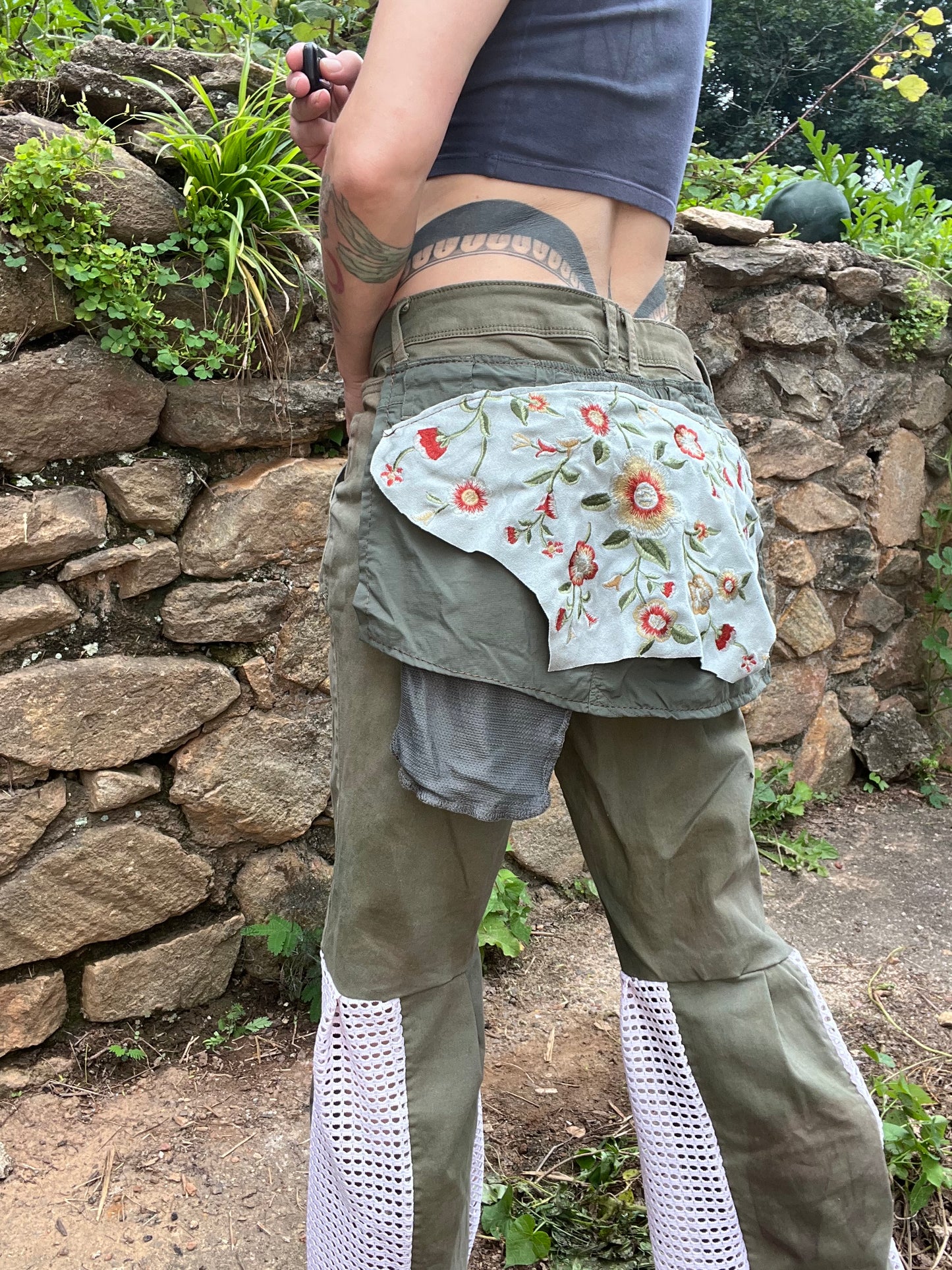 Flower & Flare Pants